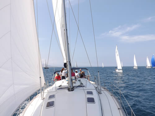 Puente del Corpus con Singles Regata Calpe Formentera