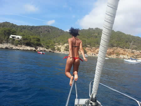 Vacaciones en velero en Ibiza y Formentera